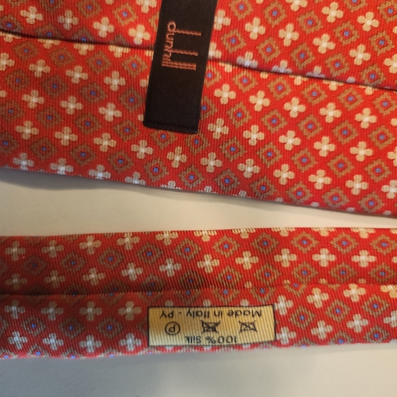 Dunhill silk tie - 100% silk - Picture 2 of 2